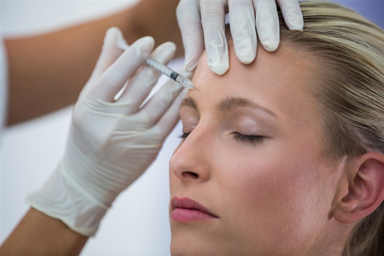 Botulinum toxin injection treatment